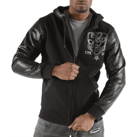 Pelle Pelle King Of Thrones Men Jacket | Black Jacket view 2