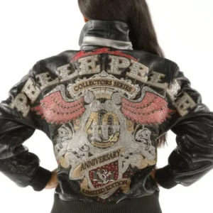 Pelle Pelle 40th Anniversary Black Leather Jacket view 2