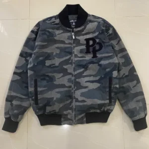 Pelle Pelle Camouflage Army Style Jacket | Wool Jacket