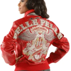 Pelle Pelle 40th Anniversary Red Leather Jacket view 2