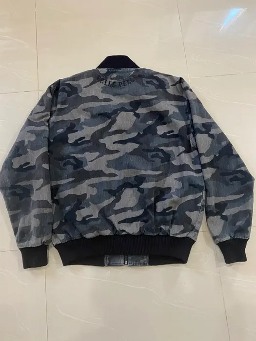 Pelle Pelle Camouflage Army Style Jacket | Wool Jacket view 2