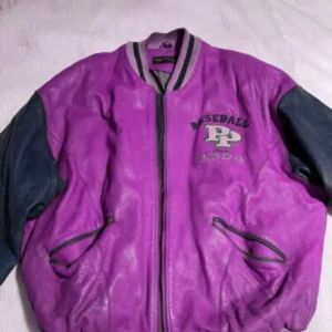 Pelle Pelle Baseball Champion Purple MB Jacket