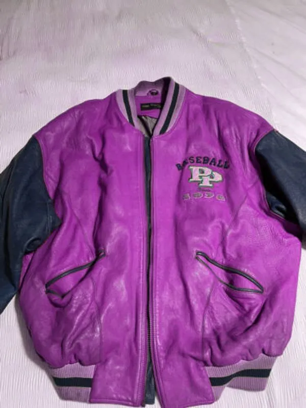 Pelle Pelle Baseball Champion Purple MB Jacket