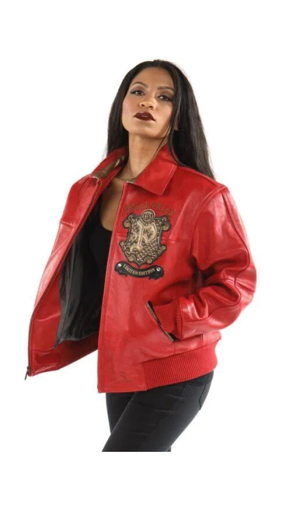 Pelle Pelle Women Red Legend Series Jacket