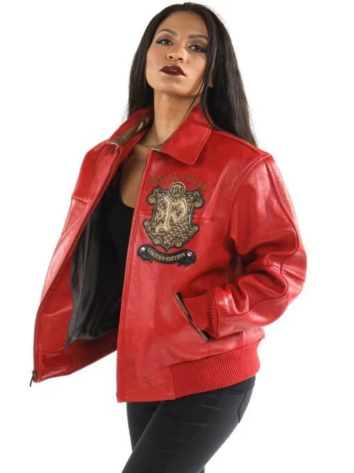 Pelle Pelle Women Red Legend Series Jacket view 1