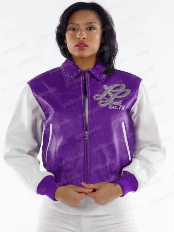 Pelle Pelle Women Notorious Purple Jacket