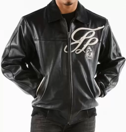 Pelle Pelle Trail Blazer Black Leather Jacket