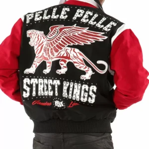 Pelle Pelle Street Kings Black Red MB Jacket view 2
