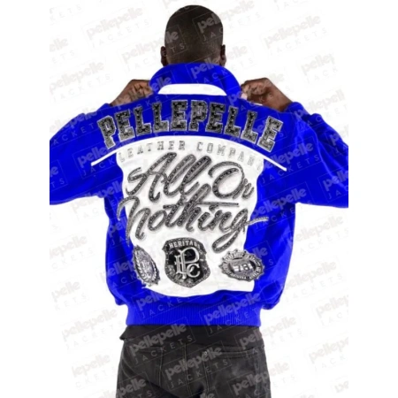 Pelle Pelle Dark Blue Heritage Wool Jacket view 2