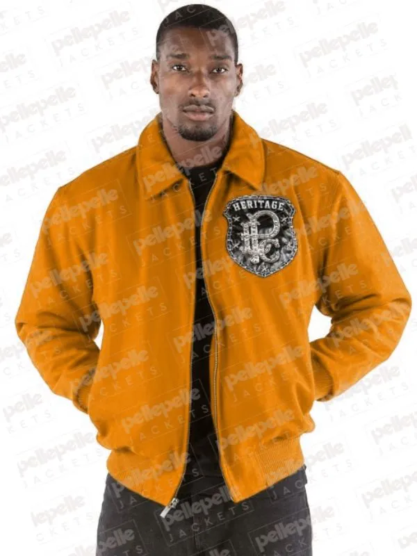 Pelle Pelle Mustard Heritage Wool Jacket