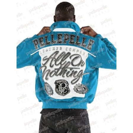 Pelle Pelle Blue Heritage Wool Jacket view 2