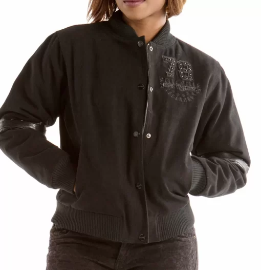 Pelle Pelle Women Superior Black Wool Jacket