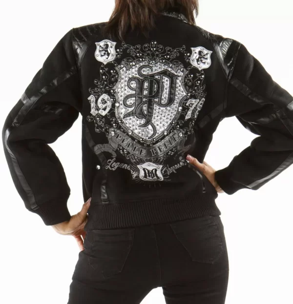 Pelle Pelle Black Women MB Wool Jacket view 3