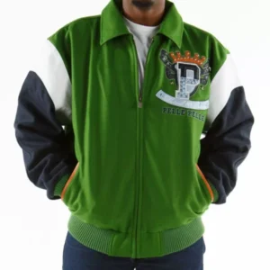 Pelle Pelle Men Green Heritage Wool Jacket