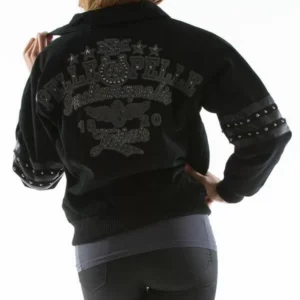 Pelle Pelle Black Indianapolis Wool Jacket view 2