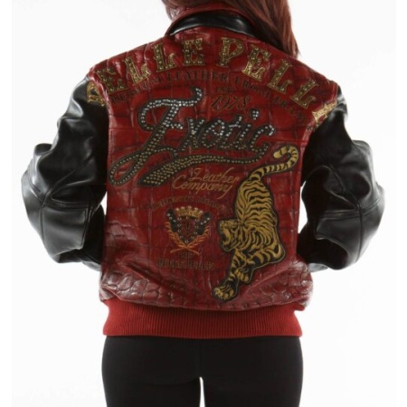 Pelle Pelle Red Exotic Leather Jacket view 2