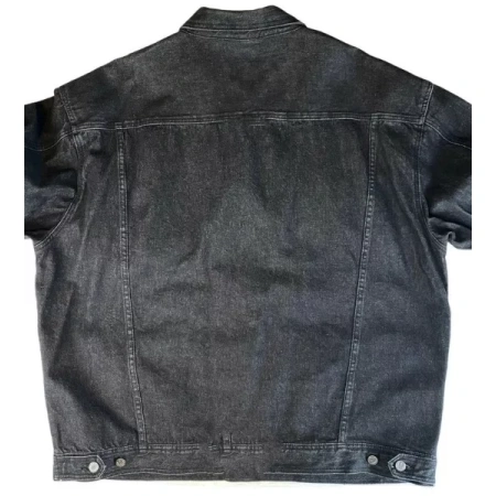 Pelle Pelle Mens Black MB Denim Jacket view 2