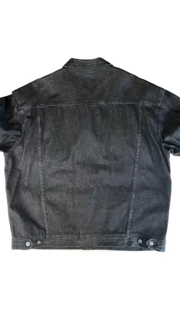 Pelle Pelle Mens Black MB Denim Jacket