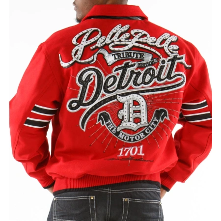 PELLE PELLE WOOL RED JACKET view 1
