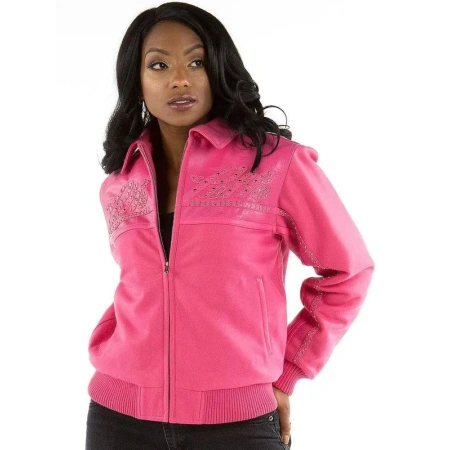 Pelle Pelle Women Pink 1978 Wool Jacket | MB Jacket