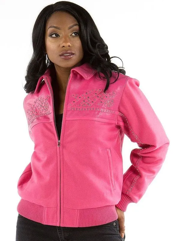 Pelle Pelle Women Pink 1978 Wool Jacket | MB Jacket