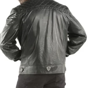 Pelle Pelle Men Quilted Biker Jacket | Leather Jacket view 2