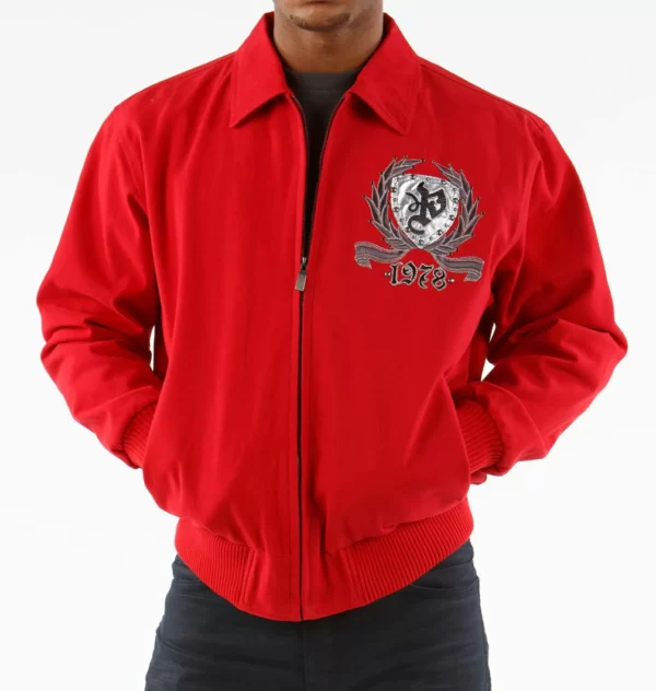 Pelle Pelle Men Red 1978 MB Wool Jacket view 1
