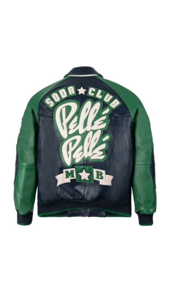 Pelle Pelle Green Black Soda Club MB Jacket