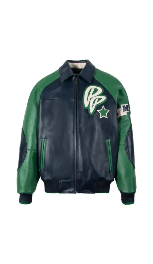 Pelle Pelle Green Black Soda Club MB Jacket