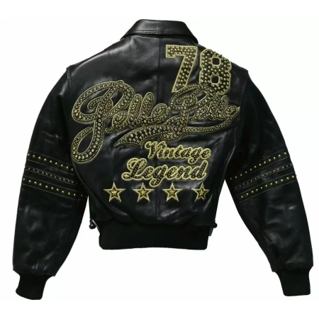 Pelle Pelle Black Vintage Legend Leather Jacket view 3