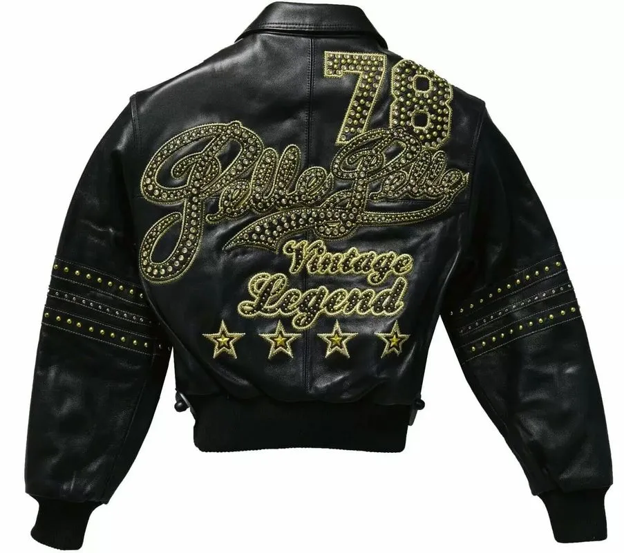 Pelle Pelle Black Vintage Legend Leather Jacket view 3