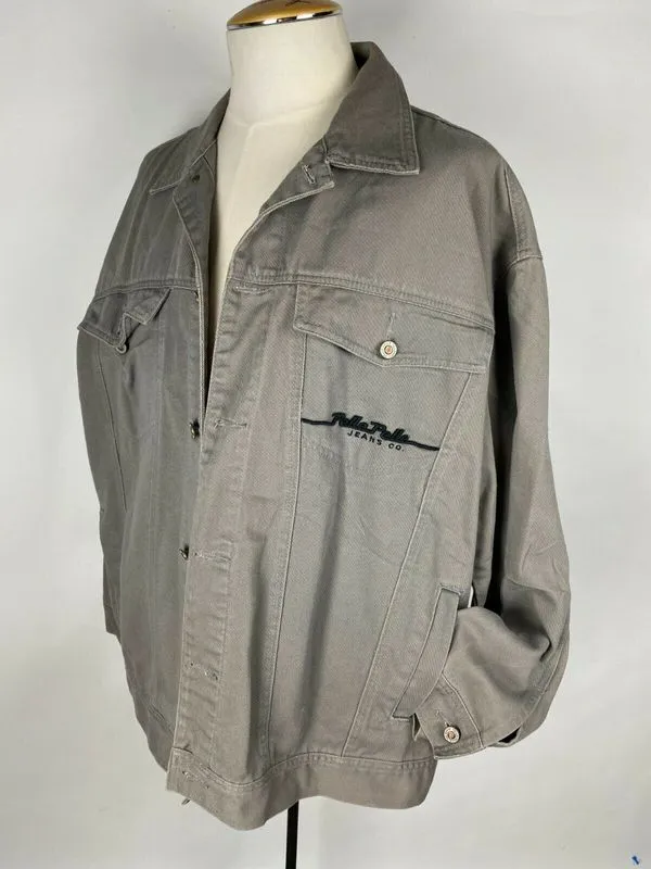 Pelle Pelle Grey Jeans Co. Denim Jacket
