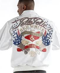 Pelle Pelle Limited Edition White Leather Jacket