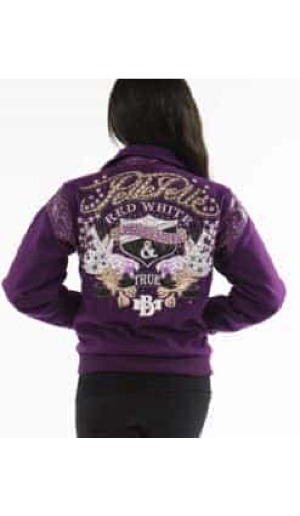 Pelle Pelle Purple Wool Jacket