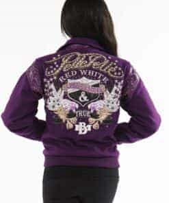 Pelle Pelle Purple Wool Jacket