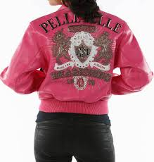 Pelle Pelle Pink Diamonds Queen Jacket view 1