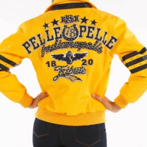 Pelle Pelle Yellow Tribute Wool Jacket