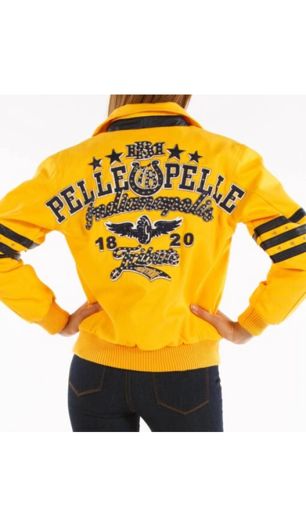 Pelle Pelle Yellow Tribute Wool Jacket