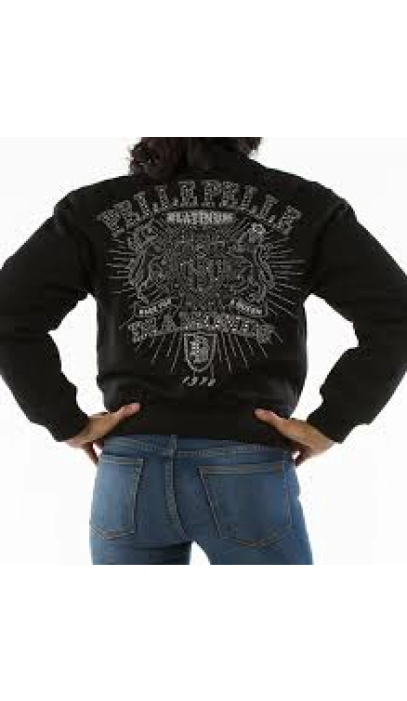 Pelle Pelle 1978 Diamonds Women Black Jacket