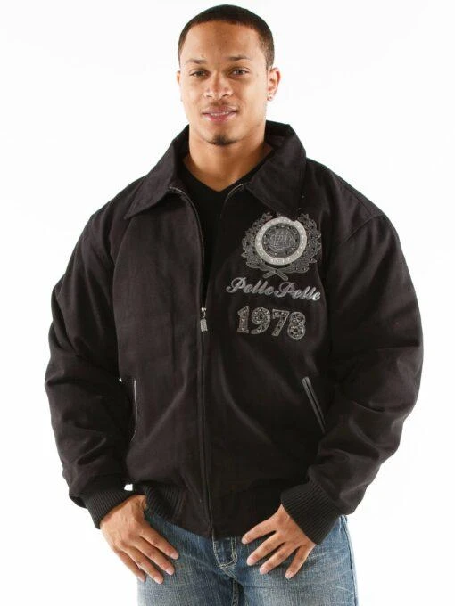 Pelle Pelle American 1978 Black MB Wool Jacket view 1