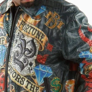 Pelle Pelle Men Black High Roller Jacket view 4