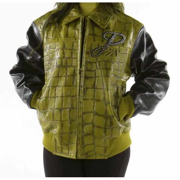 PELLE PELLE OLIVE EXOTIC LEATHER JACKET view 1