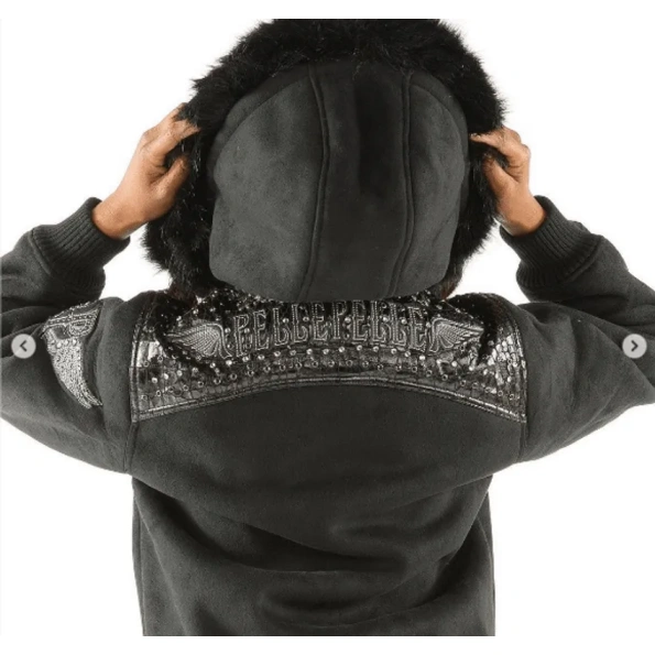 Pelle Pelle Fur Collar Hoodie | Airborne Hoodie