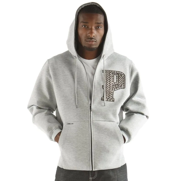 PELLE PELLE LIGHT GREY HOODIE
