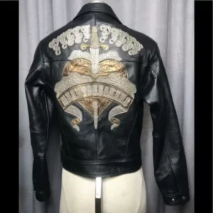Super PELLE PELLE SOWRD BLACK LEATHER JACKET view 2