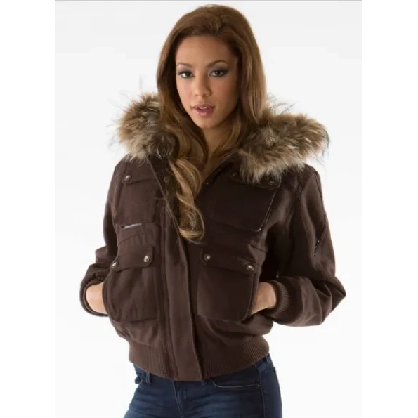 Amazing PELLE PELLE HOODIE DARK BROWN JACKET