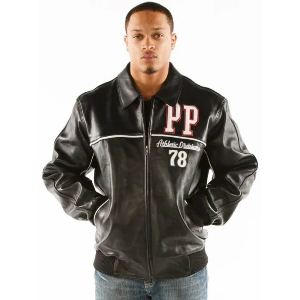 PELLE PELLE WORLD WIDE BLACK LEATHER JACKET