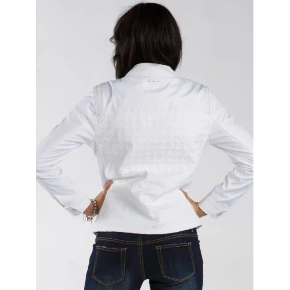 PELLE PELLE WOMENS PURE WHITE JACKET view 2