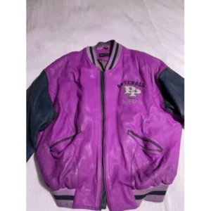 PELLE PELLE AUTHENTIC PURPLE LEATHER JACKET