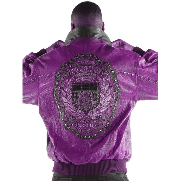 PELLE PELLE PURPLE MB LEATHER JACKET